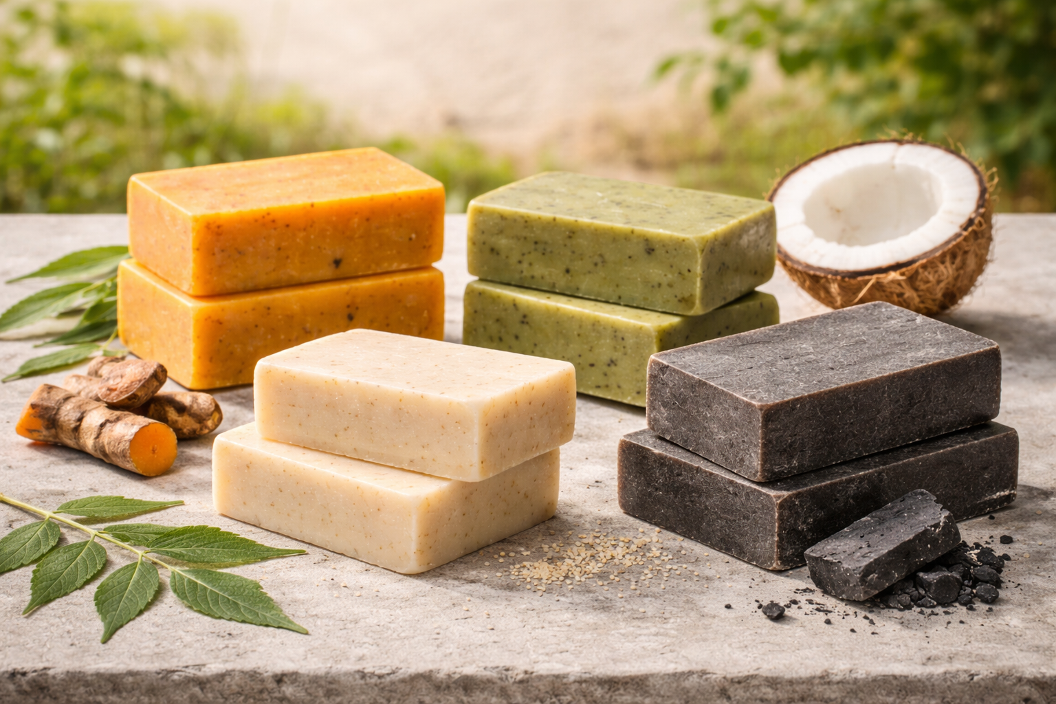 HOME MADE NATURAL SOAPS