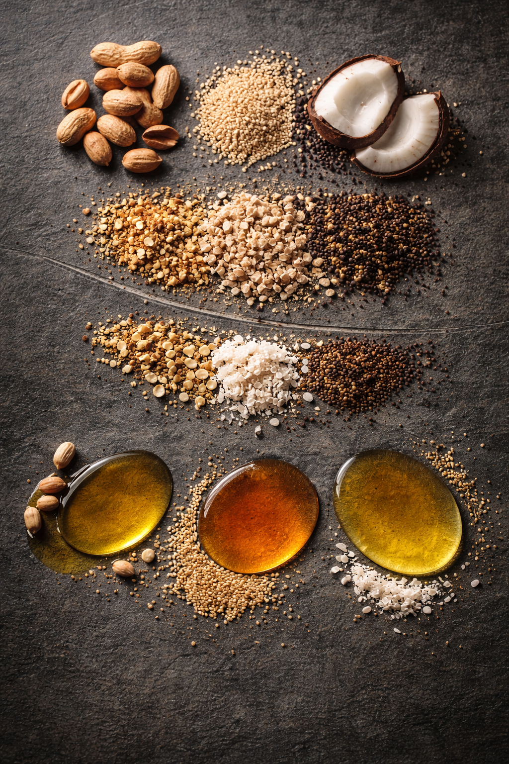 PURE COLD PRESSED OILS